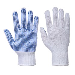 GANT CLASSIQUE TRICOTÉ PICOTS PVC  Colour:Blanc/Bleu