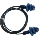 BOUCHON D'OREILLE TPR DÉTECTABLE AVEC CORDON (50 PAIRES) Colour:Bleu