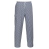 PANTALON DE CUISINE BARNET  Colour:Bleu Check