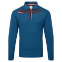 POLO DX4 MANCHES LONGUES  Colour:Bleu Metro