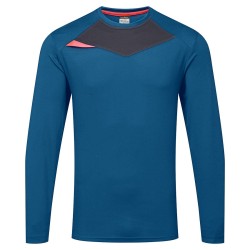 T-SHIRT DX4 MANCHES LONGUES  Colour:Bleu Metro