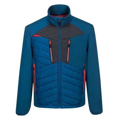 VESTE BAFFLE HYBRIDE DX4  Colour:Bleu Metro