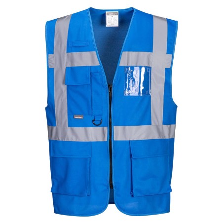 IONA GILET EXECUTIVE  Colour:Bleu Royal