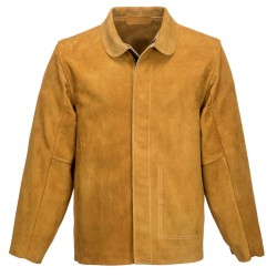 VESTE DE SOUDEUR EN CUIR  Colour:Bronze