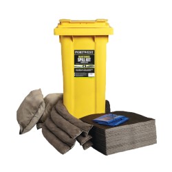 KIT ABOSRBANT DE MAINTENANCE 120 LITRES Colour:Gris