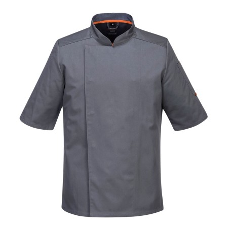 VESTE MAILLE PRO S/S  Colour:Gris Ardoise