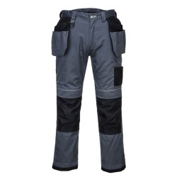 PANTALON DE TRAVAIL PW3 STRETCH HOLSTER  Colour:Gris Zoom/Noir