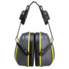 CASQUE ANTI-BRUIT HV EXTREME CLIPSABLE Colour:Gris/Jaune