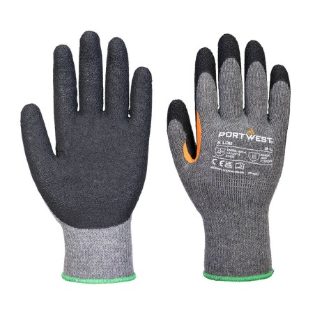 GANT GRIP 10 ENTIÈREMENT ENDUIT DE LATEX (PK12)  Colour:Gris/Noir