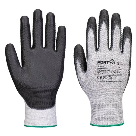 GANT GRIP 13 PU DIAMOND KNIT (PACK 12)  Colour:Gris/Noir