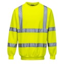 SWEATSHIRT HAUTE VISIBILITÉ  Colour:Jaune