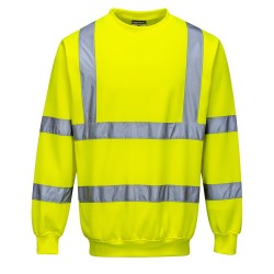 SWEATSHIRT HAUTE VISIBILITÉ  Colour:Jaune