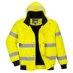 BLOUSON BOMBER HIVIS 3 EN 1   Colour:Jaune