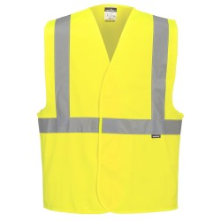 GILET À BANDES ET À BRETELLES HI-VIS   Colour:Jaune