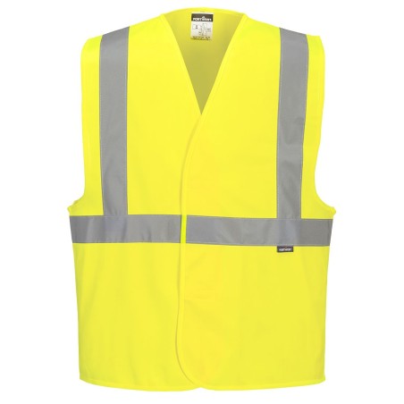 GILET À BANDES ET À BRETELLES HI-VIS   Colour:Jaune