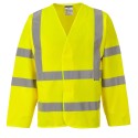 GILET 2 BANDES & BAUDRIER MANCHES LONGUES   Colour:Jaune