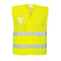 GILET HV SEMI-MAILLE   Colour:Jaune