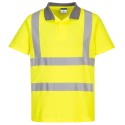 POLO ECO HAUTE VISIBILITÉ (PACK DE 6)   Colour:Jaune