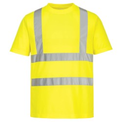 T-SHIRT HAUTE-VISIBILITÉ ECO PLANET (6 PIÈCES)  Colour:Jaune