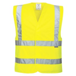 VEST ECO HAUTE VISIBILITÉ (PACK DE 10)  Colour:Jaune