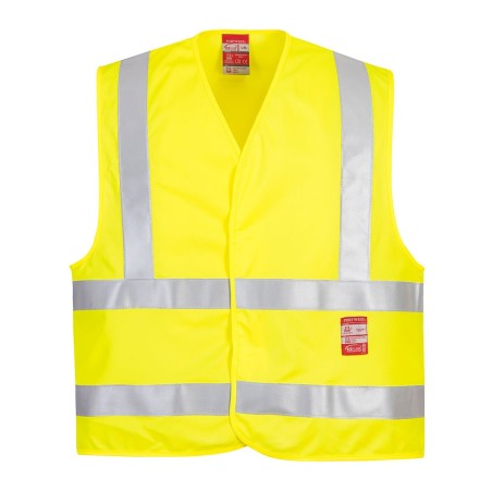 GILET HV RÉSISTANT À LA FLAMME   Colour:Jaune