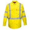 CHEMISE HAUTE VISIBILITÉ BIZFLAME 88/12 FR  Colour:Jaune