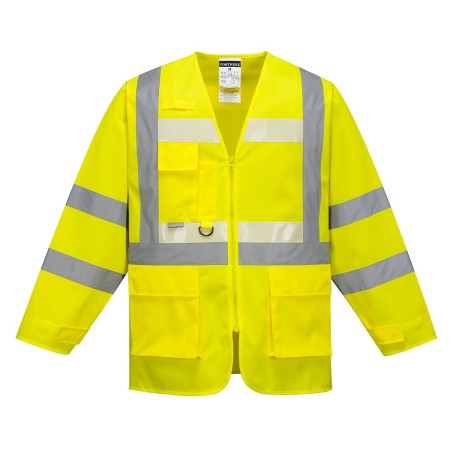 GILET AVEC MANCHES EXECUTIVE GLOWTEX  Colour:Jaune