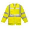 GILET AVEC MANCHES EXECUTIVE GLOWTEX  Colour:Jaune