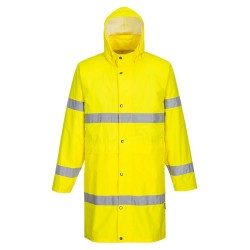 MANTEAU DE PLUIE HAUTE VISIBILITÉ 100 CM   Colour:Jaune