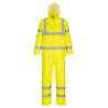 ENSEMBLE DE PLUIE ENROULABLE HAUTE VISIBILITÉ   Colour:Jaune