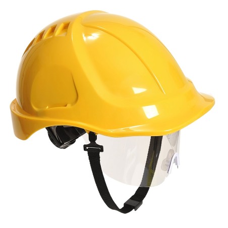 CASQUE À VISIERE  ENDURANCE PLUS VISOR Colour:Jaune