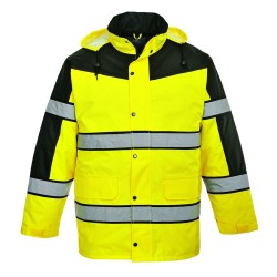 PARKA HIVIS BICOLORE   Colour:Jaune