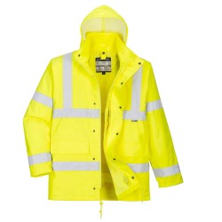 PARKA HI-VIS 4-EN-1  Colour:Jaune