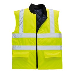 GILET HV RÉVERSIBLE  Colour:Jaune