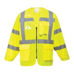 VESTE EXECUTIVE HI-VIS  Colour:Jaune