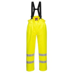 PANTALON BIZFLAME RAIN NON DOUBLÉ HI-VIS ANTISTATIQUE FR  Colour:Jaune