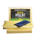 KIT ABSORBANT 20 LITRES, PRODUITS CHIMIQUES (PK6) Colour:Jaune