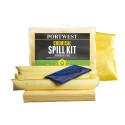 KIT ABSORBANT 50 LITRES, PRODUITS CHIMIQUES (PK3) Colour:Jaune