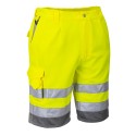 BERMUDA HIVIS POLY-COTON  Colour:Jaune/Gris