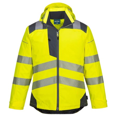 PARKA HV PW3   Colour:Jaune/Gris