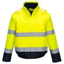 BLOUSON HV 2-EN-1 HV DOUBLÉ POLAIRE   Colour:Jaune/Marine