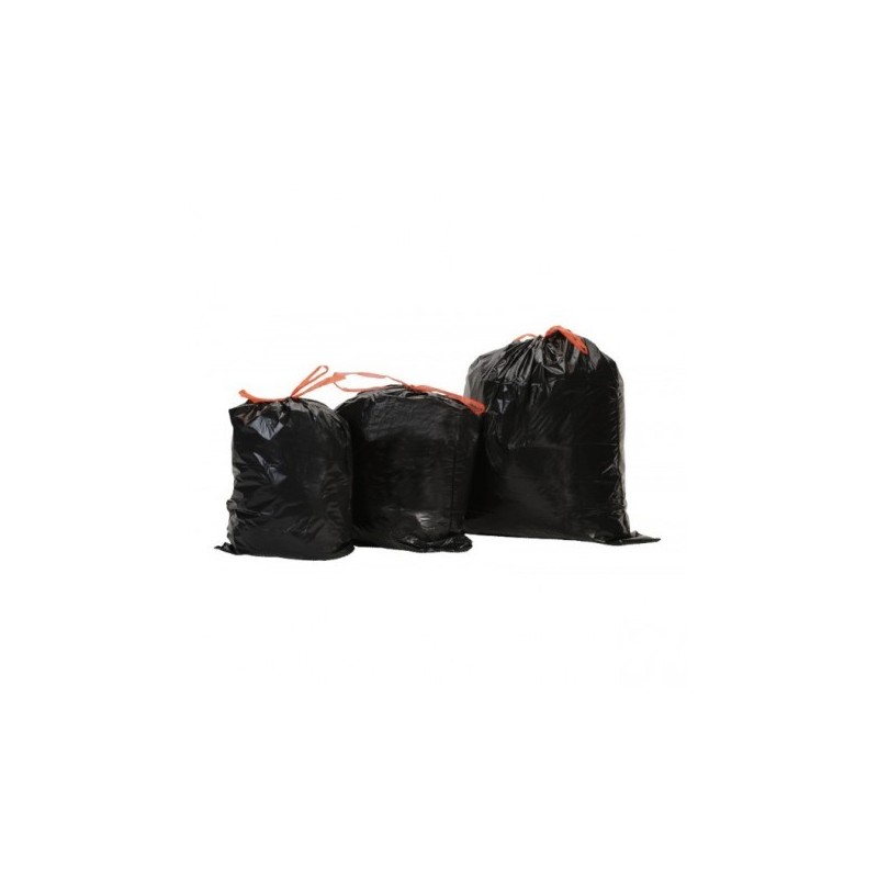 SAC POUBELLE 30L NOIR A LIEN COULISSANT