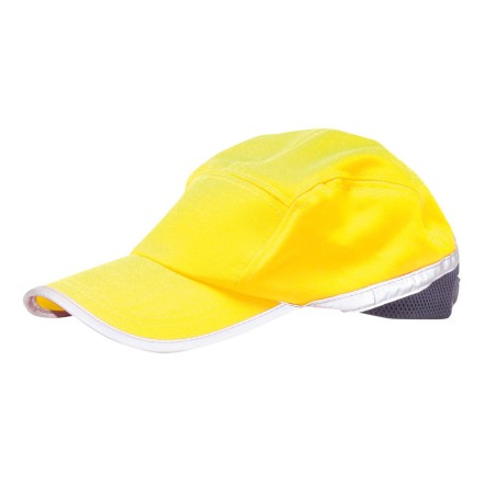 CASQUETTE BASEBALL HV Colour:Jaune/Marine