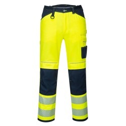 PANTALON PW3 HI-VIS WORK  Colour:Jaune/Marine