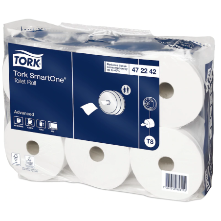 Papier toilette Smartone Lotus ou Tork T8