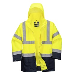 PARKA 5 EN 1 ESSENTIEL BICOLORE   Colour:Jaune/Marine