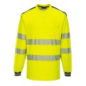 PW3 T-SHIRT HAUTE VISIBILITÉ ML  Colour:Jaune/Marine