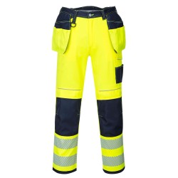 PANTALON HV PW3 POCHES FLOTTANTES  Colour:Jaune/Marine