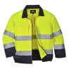 VESTE HI-VIS MADRID  Colour:Jaune/Marine