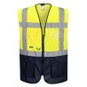 GILET EXECUTIVE WARSAW   Colour:Jaune/Noir